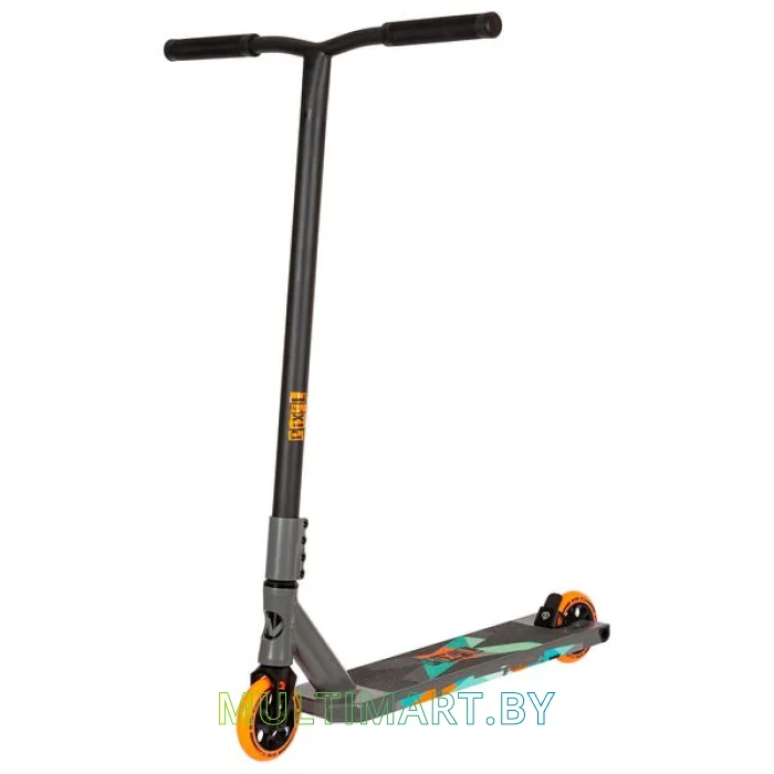 Самокат Novatrack Pixel 110A.PIXELS2.GR22 (серый, 2022)